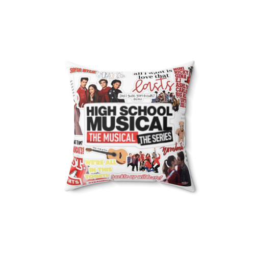 HSMTMTS Collage Decorative Pillow