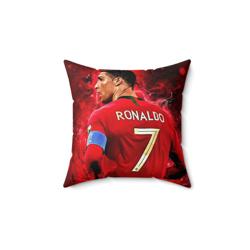 Ronaldo Football Pillow - Soft and Comfortable for Soccer Fans