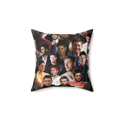 Supernatural Dean Winchester Collage Pillow
