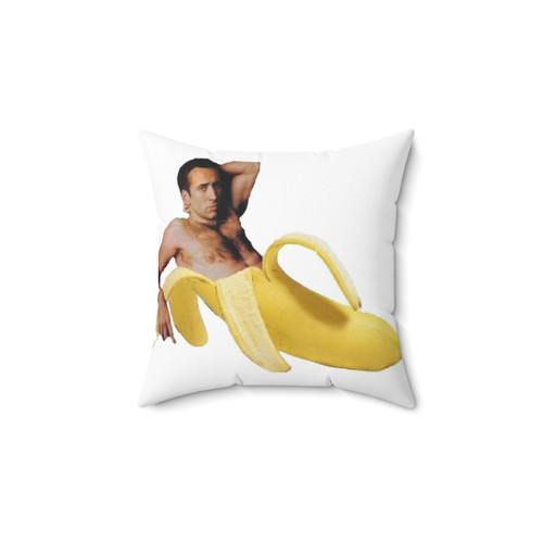Nicholas Cage Funny Pose Decorative Pillow