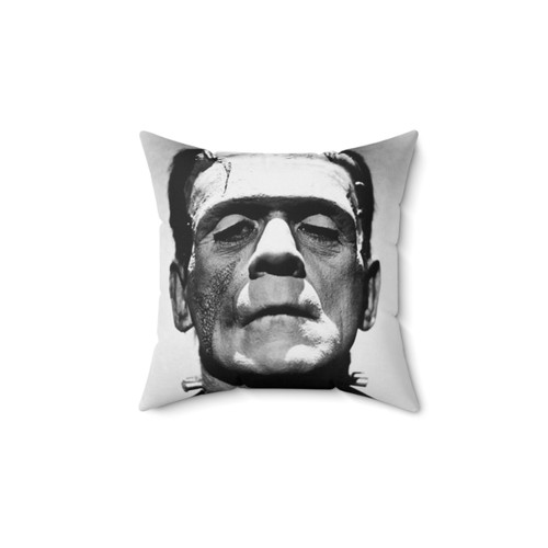 Classic Frankenstein Pillow - Horror Themed Decor