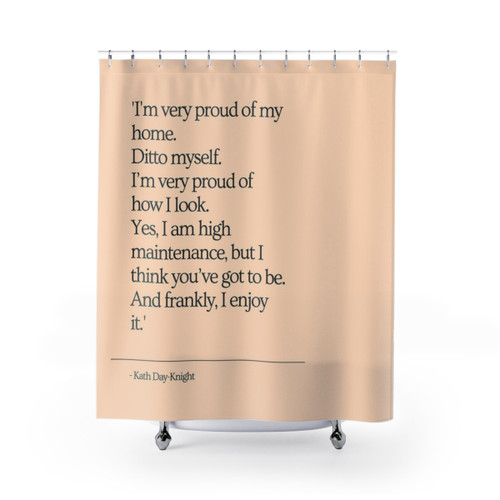 Kath and Kim Inspired Shower Curtains