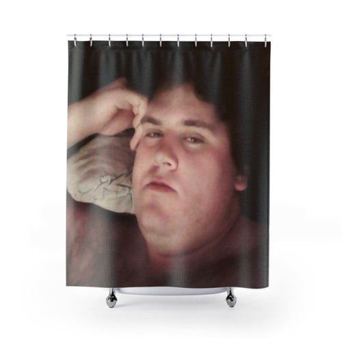 Horny Ogre Themed Shower Curtain