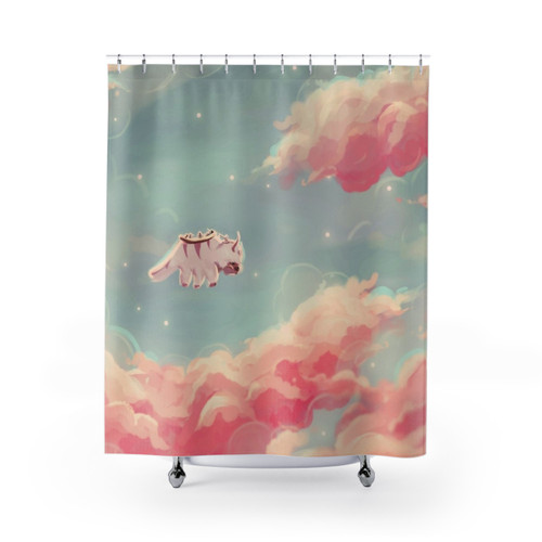Dreamy Appa Shower Curtains - Avatar the Last Airbender