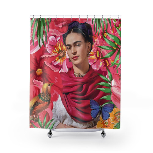 Frida Kahlo Inspired Shower Curtain