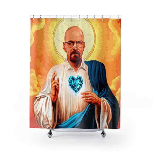 Breaking Bad Walter White Shower Curtains