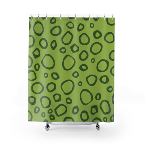 Seven Deadly Sins King Pattern Shower Curtain