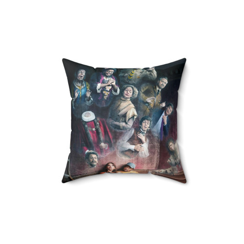 Ghosts Themed Decorative Pillow