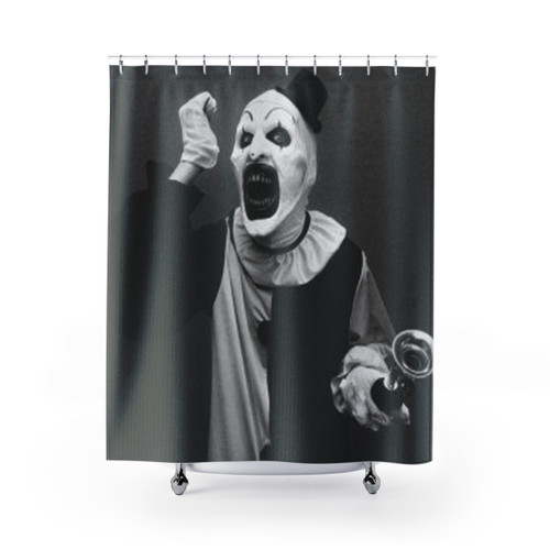 Terrifier Art the Clown Horror Shower Curtain