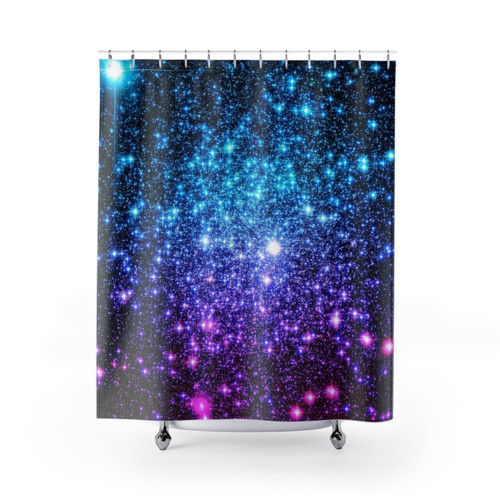 Sparkle Stars Shower Curtains