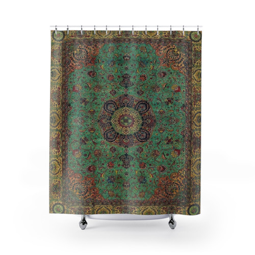 Vintage Antique Persian Carpet Shower Curtains