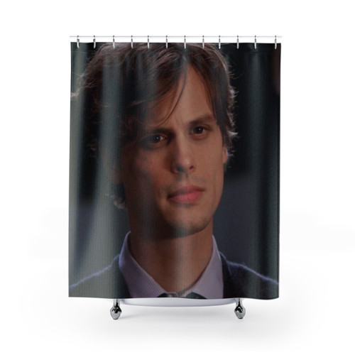 Matthew Gray Gubler Inspired Shower Curtain