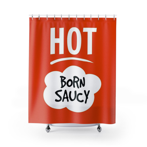 Taco Bell Hot Sauce Shower Curtains - Vibrant Mexican-Inspired Bath Decor