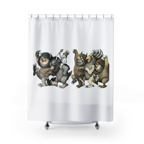 Wild Things Graphic Shower Curtains