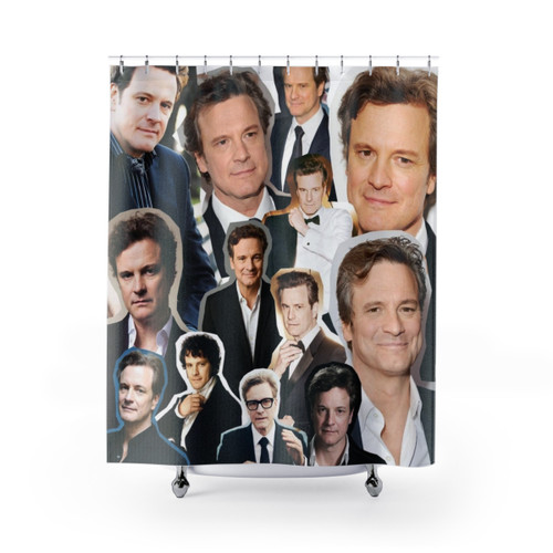 Colin Firth Themed Shower Curtain