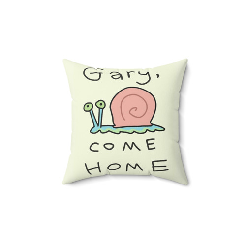 Gary the Snail Spongebob Squarepants Pillow