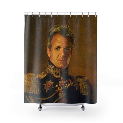 Gordon Ramsay Celebrity Shower Curtains