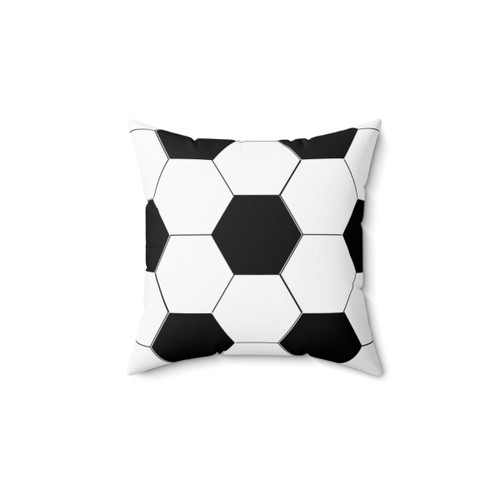 Man Cave Soccer Ball Pillow for Sports Fans