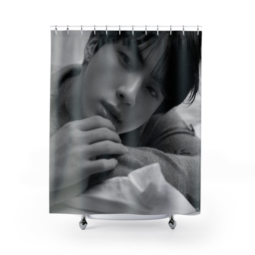 BTS Jin Seok Jin Shower Curtains