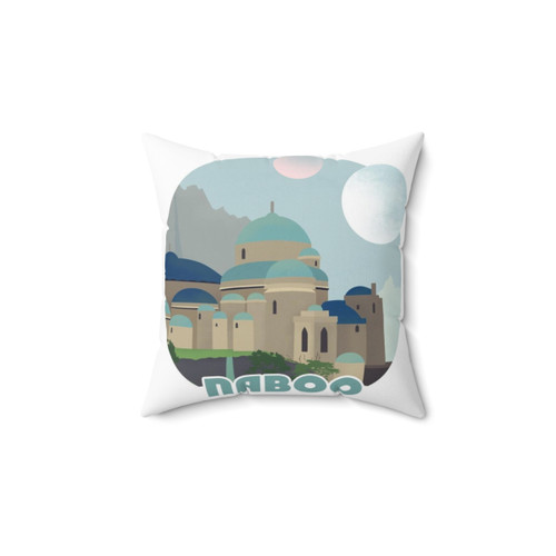 Retro Star Wars Naboo Throw Pillow