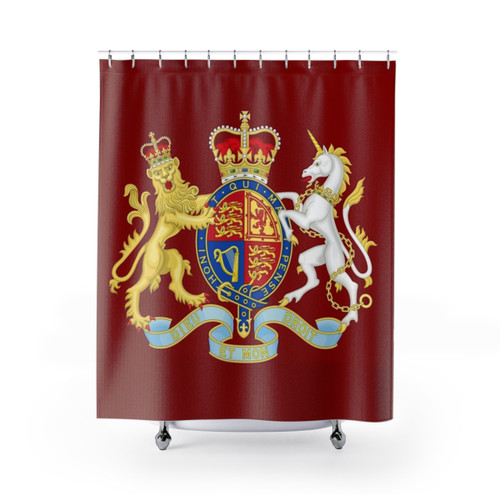 Royal Coat of Arms Shower Curtains