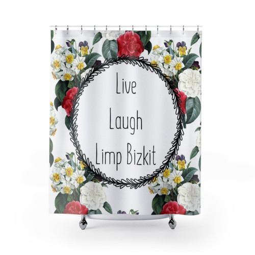 Limp Bizkit Themed Shower Curtain