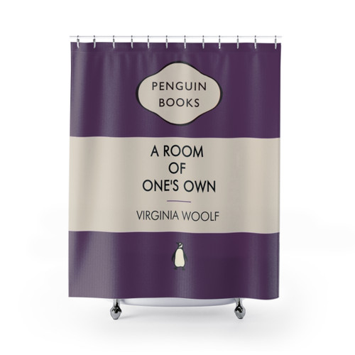 Penguin Books Virginia Woolf Shower Curtains
