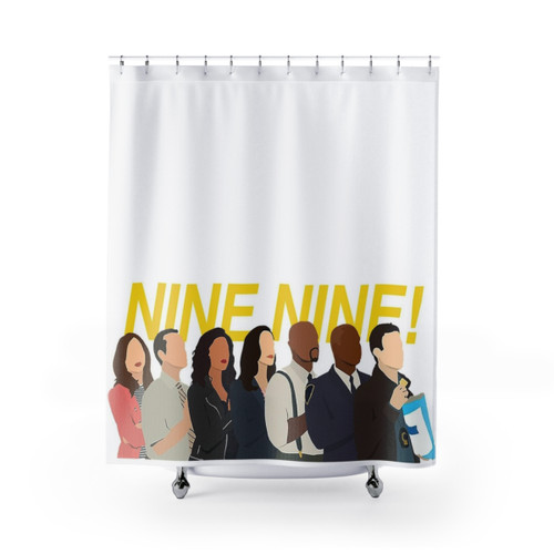 Brooklyn Nine-Nine Themed Shower Curtain