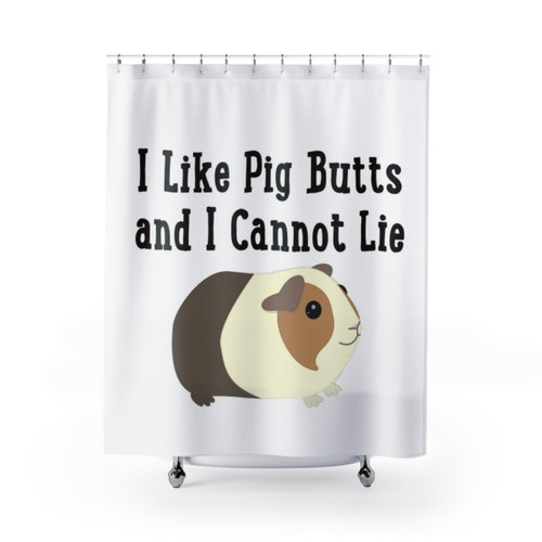 Guinea Pig Butts Shower Curtain