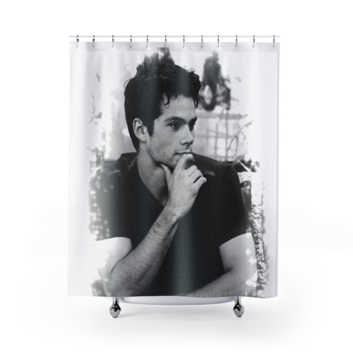 Dylan O'Brien Themed Shower Curtain