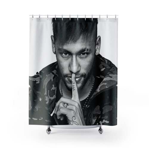 Neymar Themed Shower Curtain