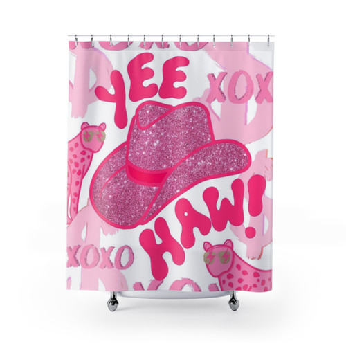 Yeehaw Shower Curtains - Stylish Cowgirl Chic Designs