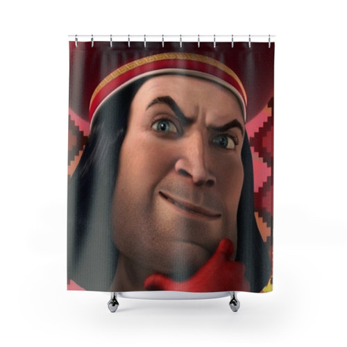 Shrek Lord Farquaad Themed Shower Curtain