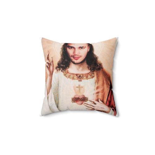 Jul Christ Pillow - Decorative Cushion Inspired by Rapper Jul Christ