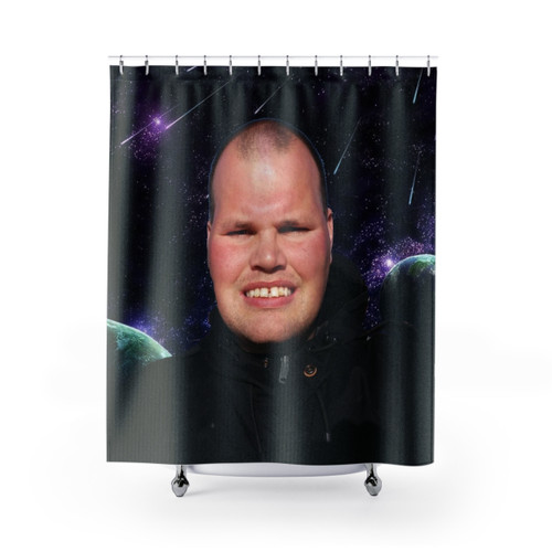 Frankie MacDonald Space Shower Curtains