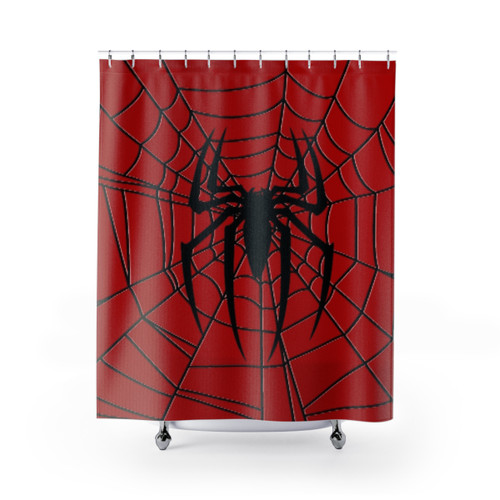 Vibrant Spiderman Shower Curtain