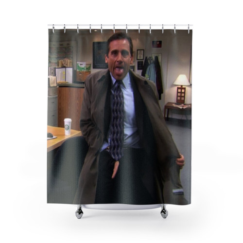 Michael Scott themed shower curtain