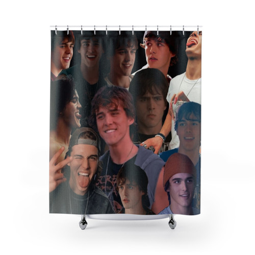 Charlie Gillespie Collage Shower Curtain