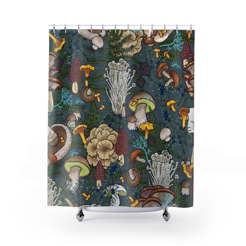 Mushroom Forest Shower Curtains