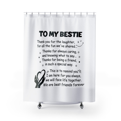 Thank You for the Laughter Shower Curtains