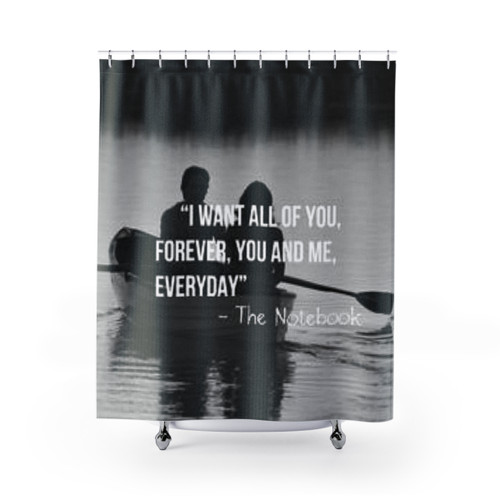 The Notebook 1 Movie Themed Shower Curtains