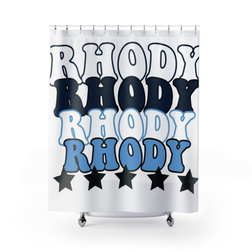 University of Rhode Island Pride Shower Curtains