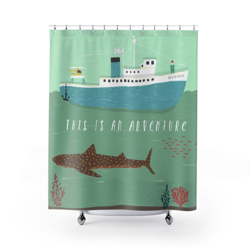 The Belafonte Shower Curtains - Nautical and Whimsical Designs