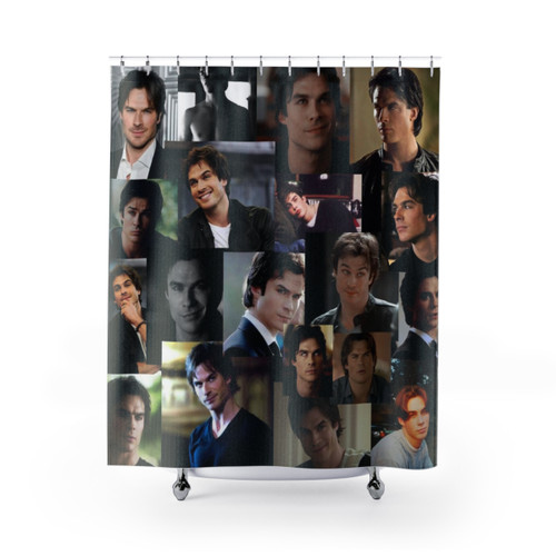 Ian Somerhalder Themed Shower Curtain