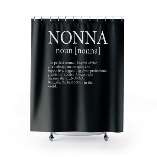 Nonna Definition Shower Curtains - Elegant Bathroom Decor