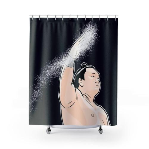Hakuho Salt Throw Shower Curtains