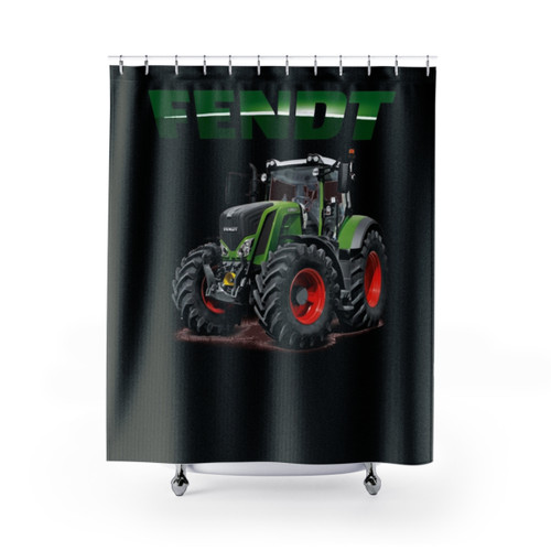 Fendt German Tractors Shower Curtains - Farmhouse Home Decor