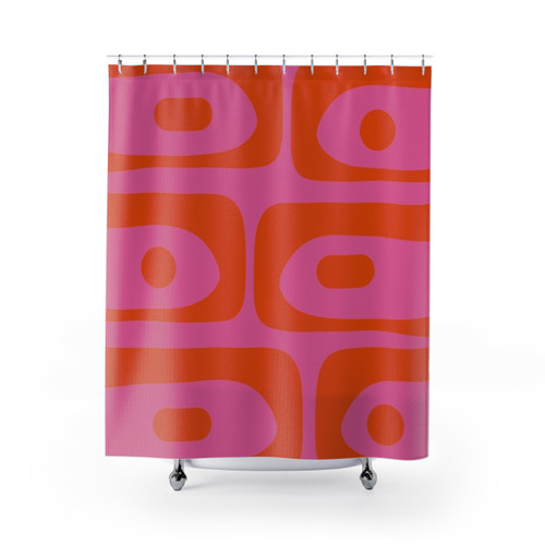 Mid-Century Modern Abstract Shower Curtains