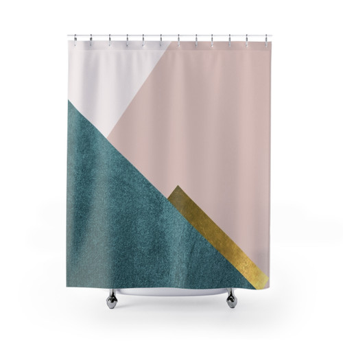 Minimalist Scandinavian Style Shower Curtains