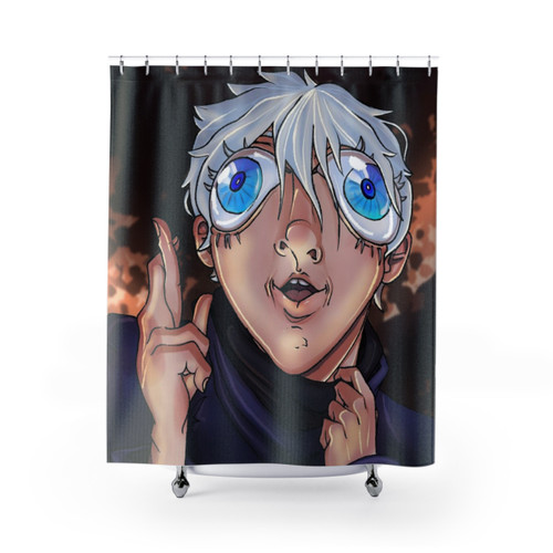 Jujutsu Kaisen Gojo Satoru Anime Shower Curtain